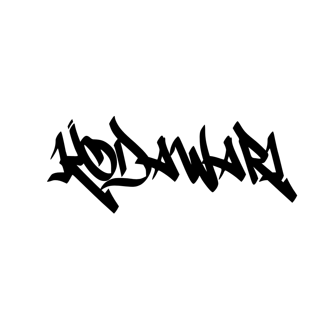 Kodawari Graffiti Sticker